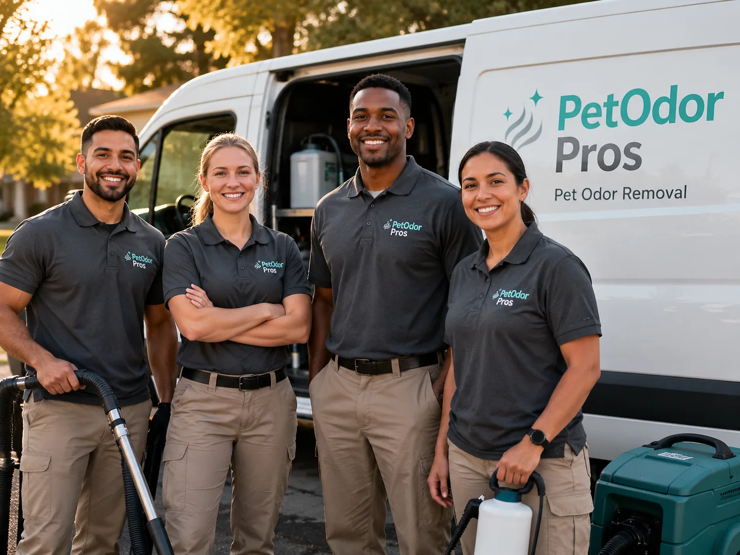 Pet Odor Removal team serving Santo, TX